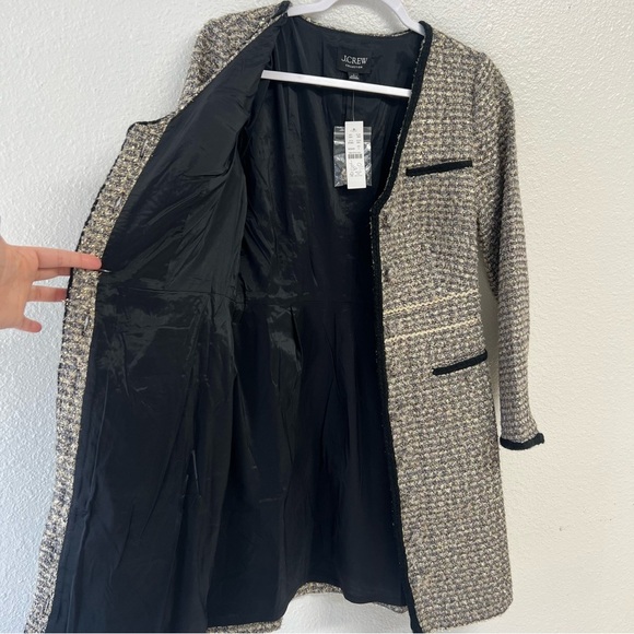 J. Crew Collection V-neck lady dress in tinsel tweed Size 4 NWT - Picture 13 of 13